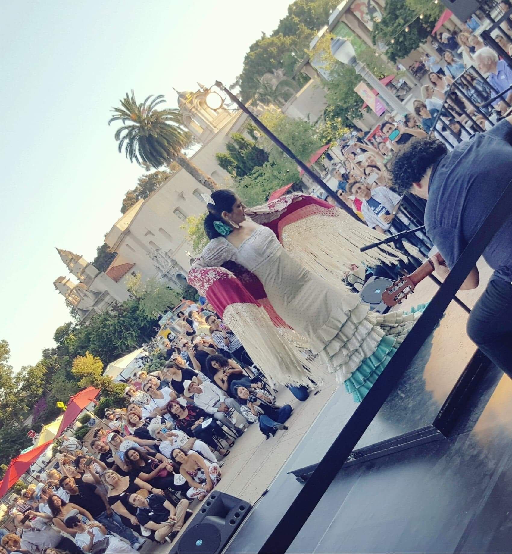 Flamenco dance presentation at "On the Steps at SDMA: The Golden Age of Spain"