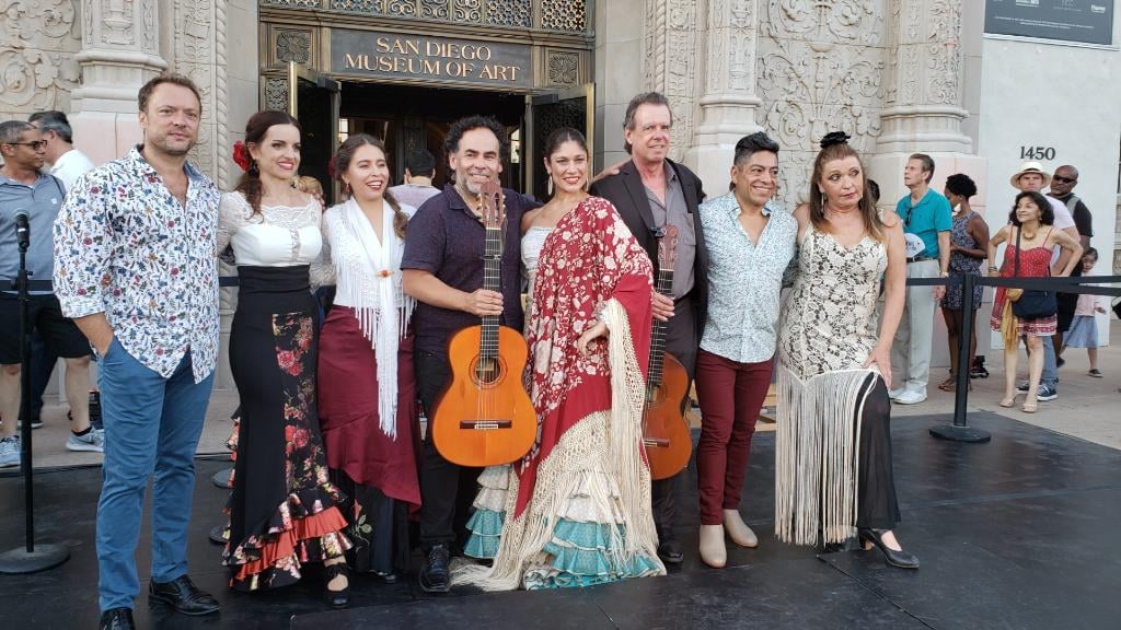 Lakshmi Basile La Chimi and company – Pilar Moreno, Oscar Valero, Juan Moro, Ricardo Diaz and Flamenco Sur Dance Co.